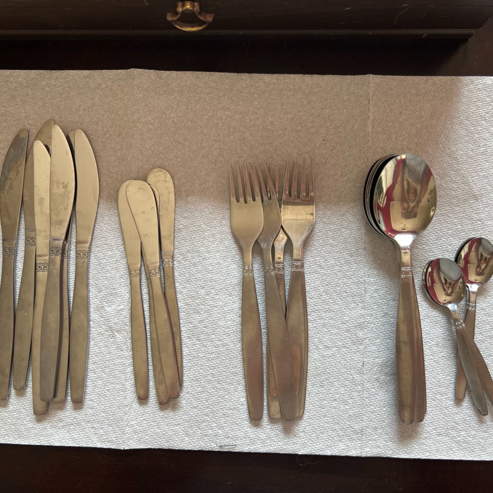 MCM Stainless Steel Flatware - Nils Johan - Sweden